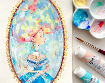 Impresión de bellas artes OPAL Giclee