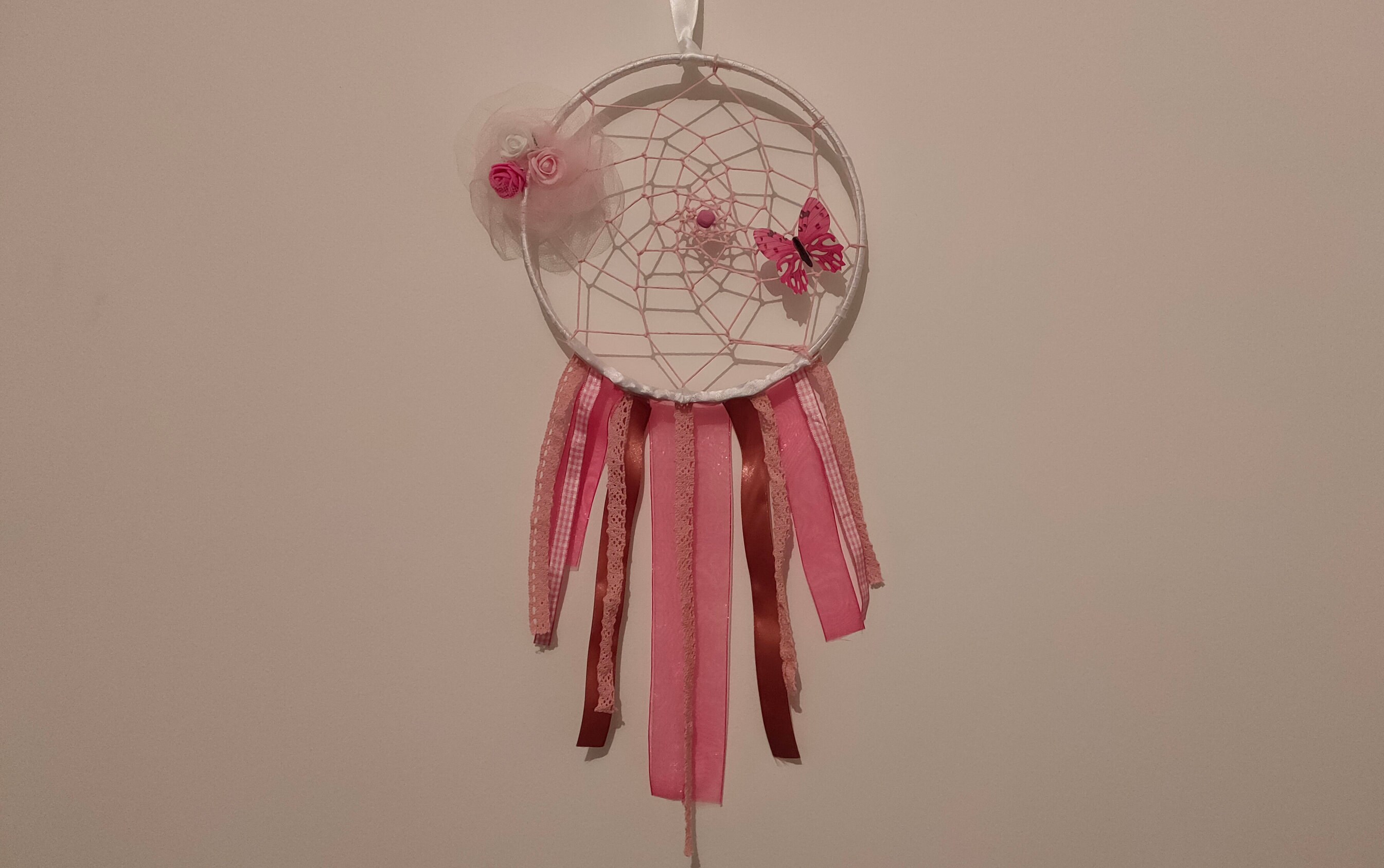 Attrape-Rêves Rubans - Pink Lady