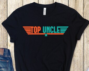Top oom shirt, vaderdag cadeau, beste oom T-shirt, cool oom cadeau, cadeau voor oom, grappige oom cadeau, grappige oom shirt, oom kerstmis