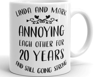 Personalized Anniversary Gift For Parents, 20th Anniversary Gift, 20th Anniversary Gift For Couples, 20 Year Anniversary Gift