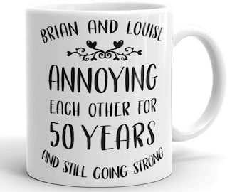 50th Anniversary Gift, 50 Years Anniversary Gift, Personalized Anniversary Gift For Parents, Happy 50th Anniversary Gift For Couples