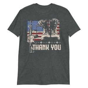 Thank You For Your Service Shirt, Veterans Day T-Shirt, Veteran Gift Idea, Army Dad Shirt, Vietnam Veteran, Military Retirement, US Navy image 4