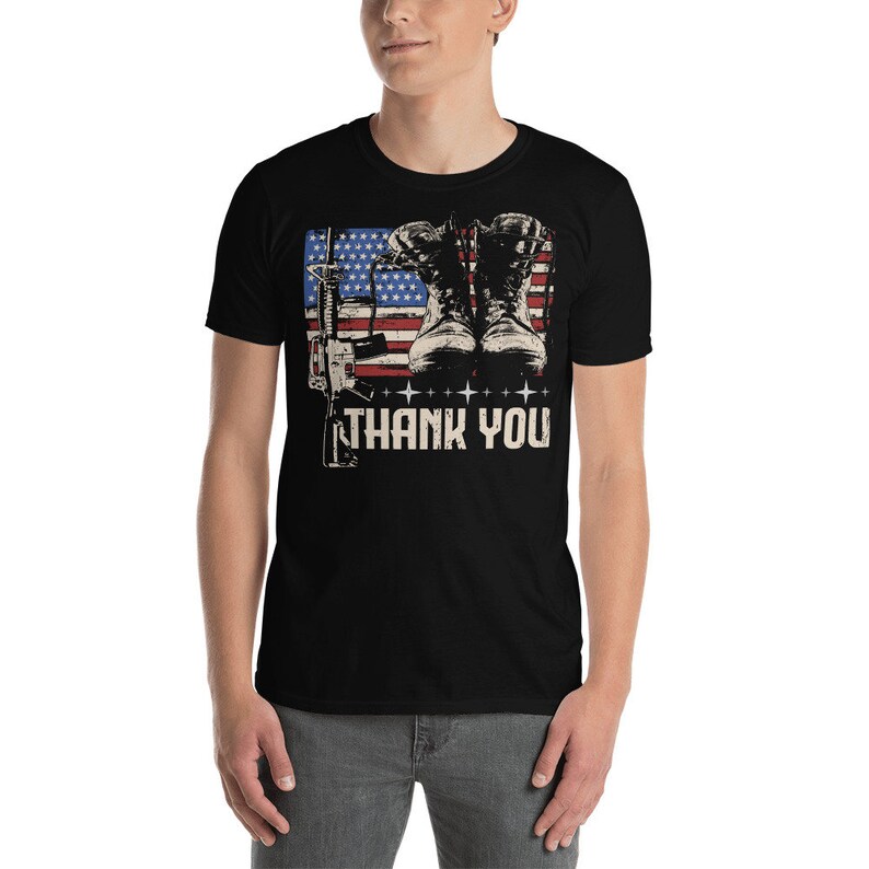 Thank You For Your Service Shirt, Veterans Day T-Shirt, Veteran Gift Idea, Army Dad Shirt, Vietnam Veteran, Military Retirement, US Navy image 5