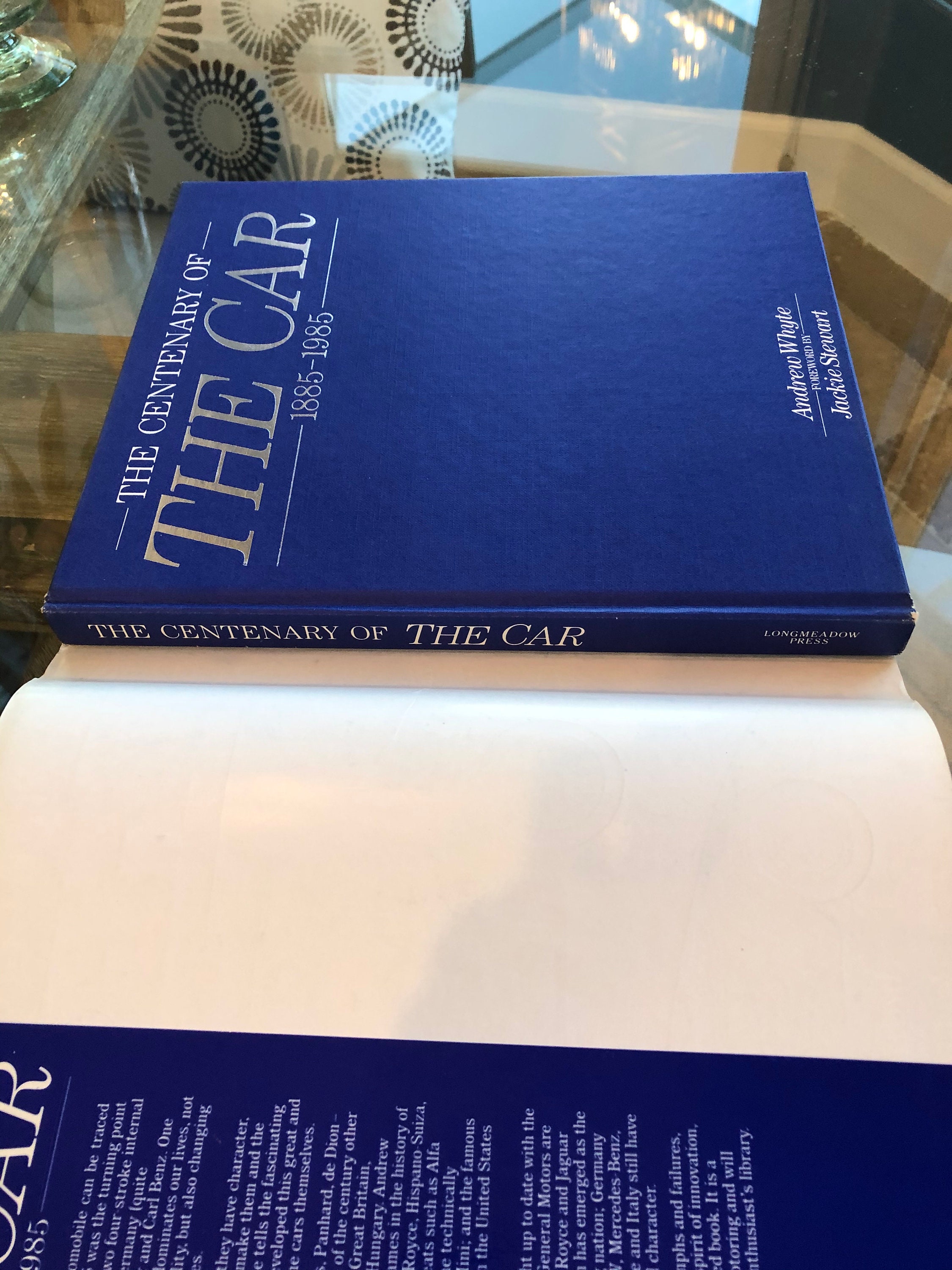 The Centenary of the Car history book collectible Andrew Etsy