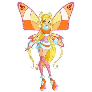 Winx Lovix Stella wings pattern