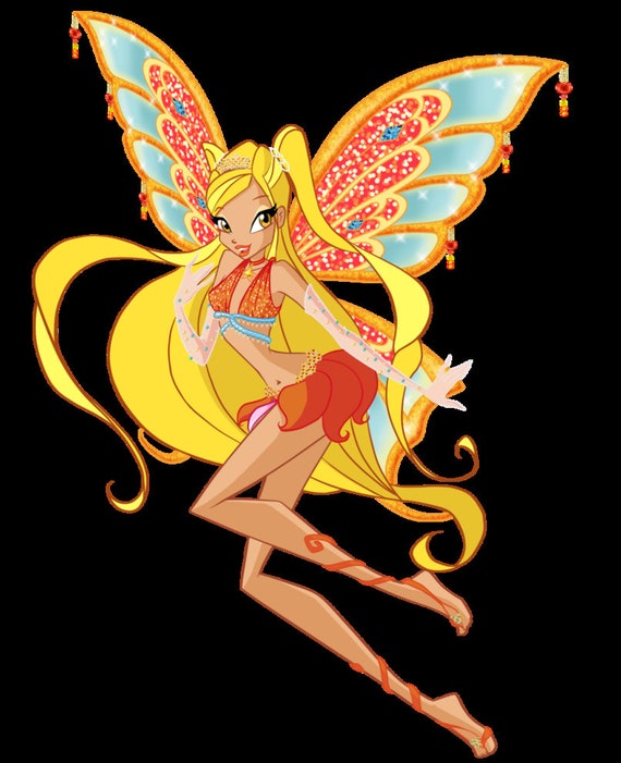 Winx Club Stella Enchantix Wings Pattern Etsy