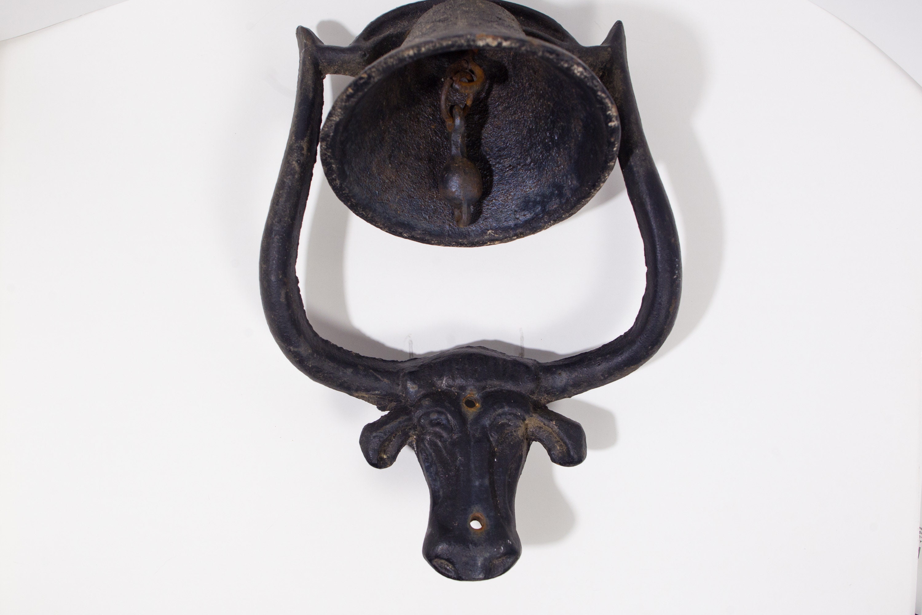 Cast Iron Cow Bell Etsy