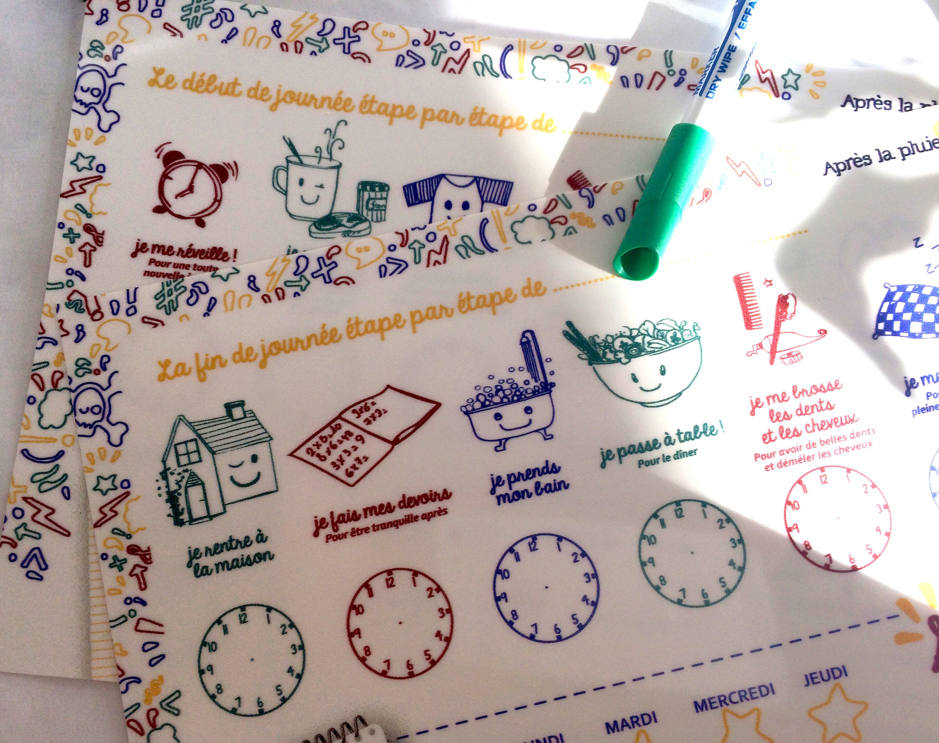 Routine Du Quotidien Format A5 Veleda, Actions Matin + Soir 6/9 Ans, Organiser Son Temps, Débuter/En