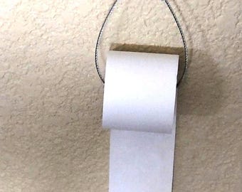 Bird Shredder Toy: Non-Toxic Paper Rolls, Stainless Steel Chain