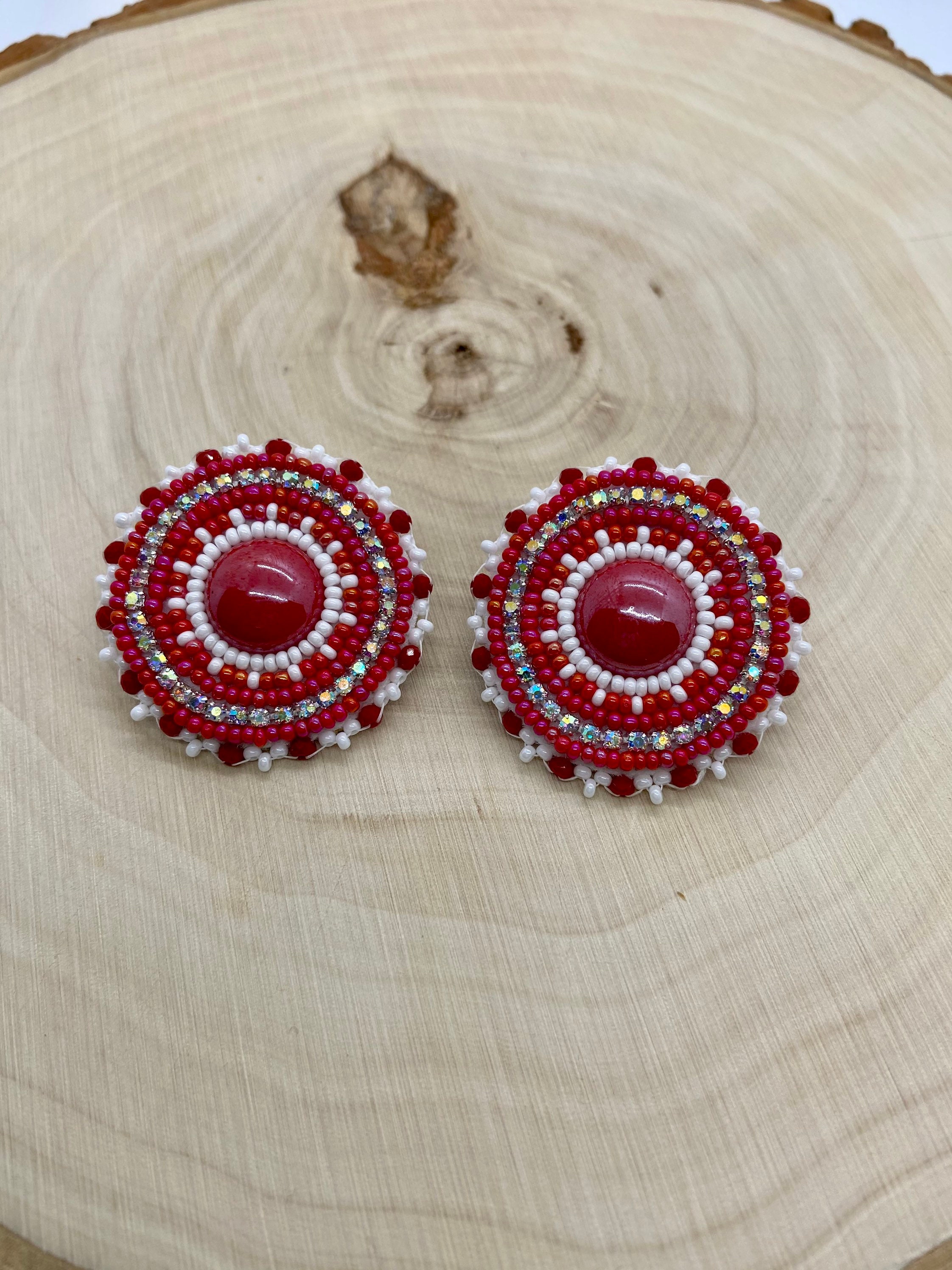 INDIGENOUS EARRINGS Indigenous Jewelry Indigenous Made Etsy
