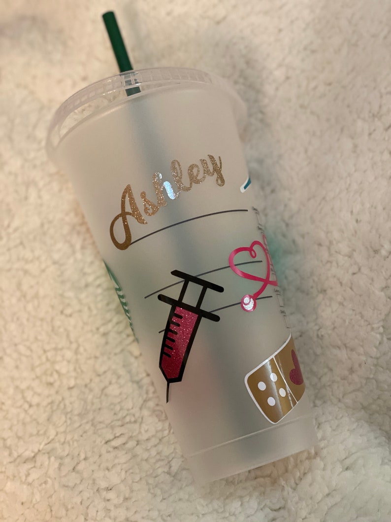DoctorNurse Personalized Starbucks Cup