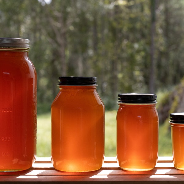 Raw, Unfiltered Orange Blossom Honey