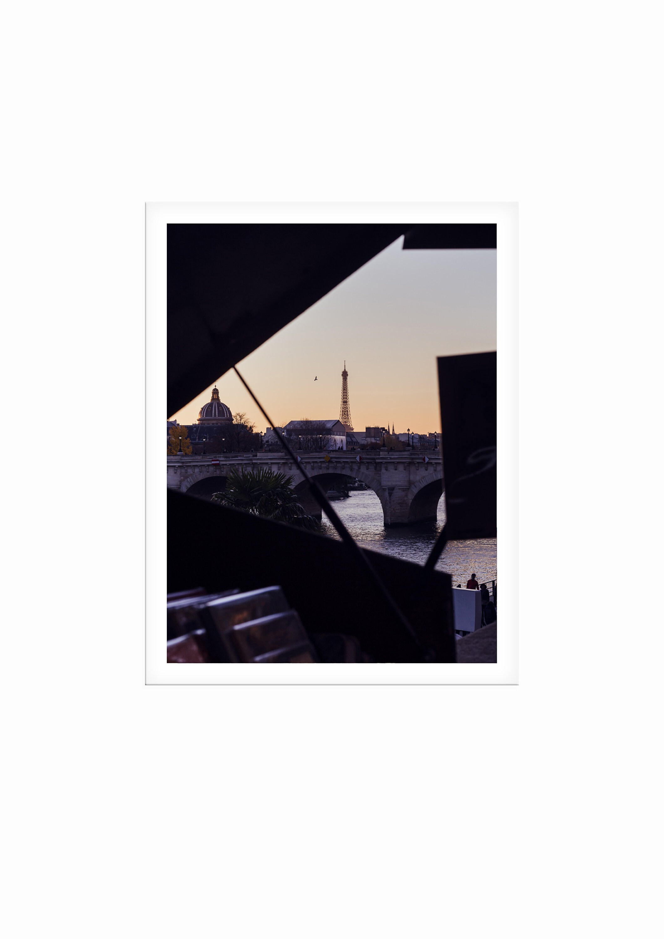 Soirée d'été à Paris - Tirage d'art de La Photographie Tour Eiffel