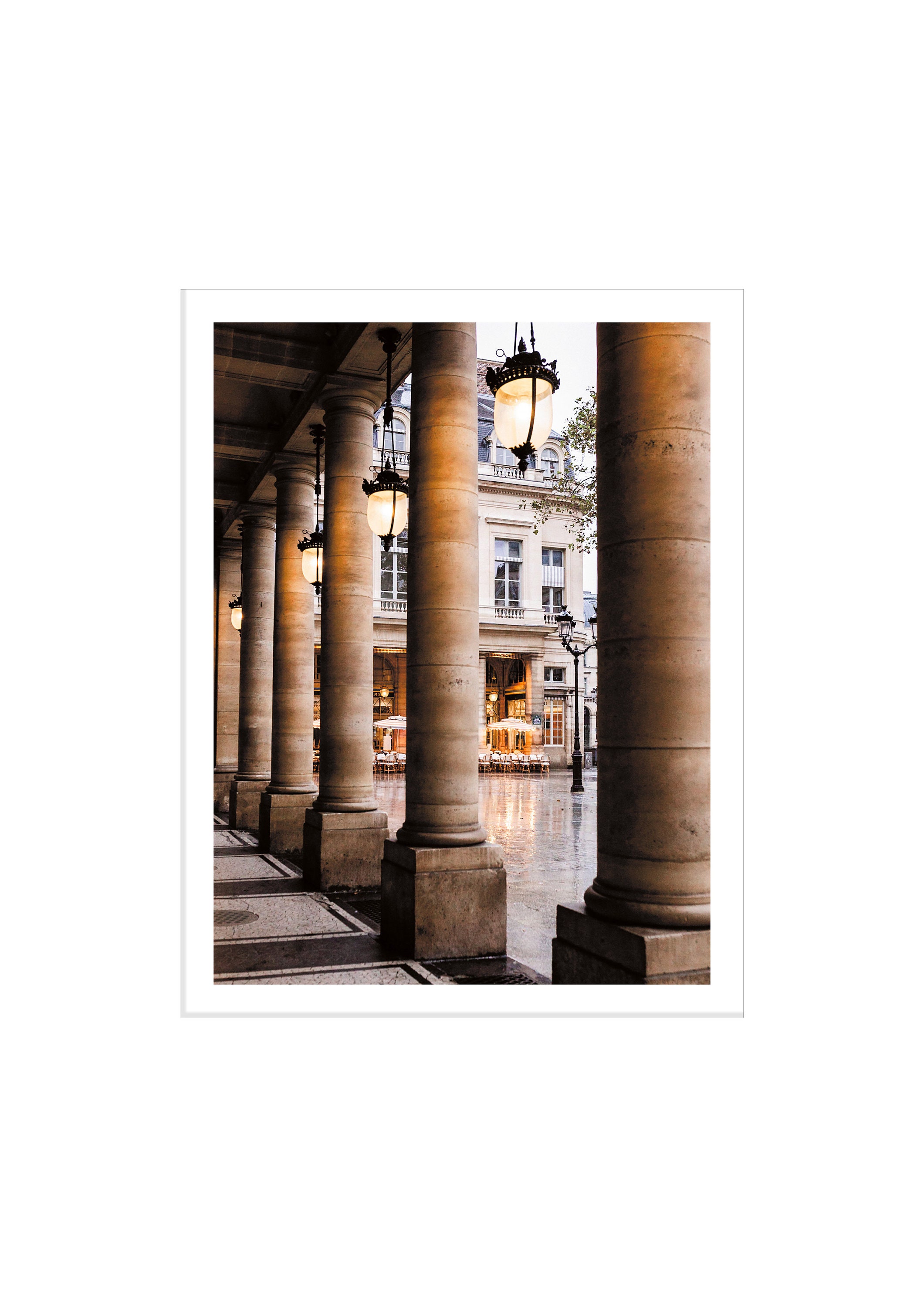 Paris Sous La Pluie, Tirage Photographique Parisien Par Elena Hmeleva