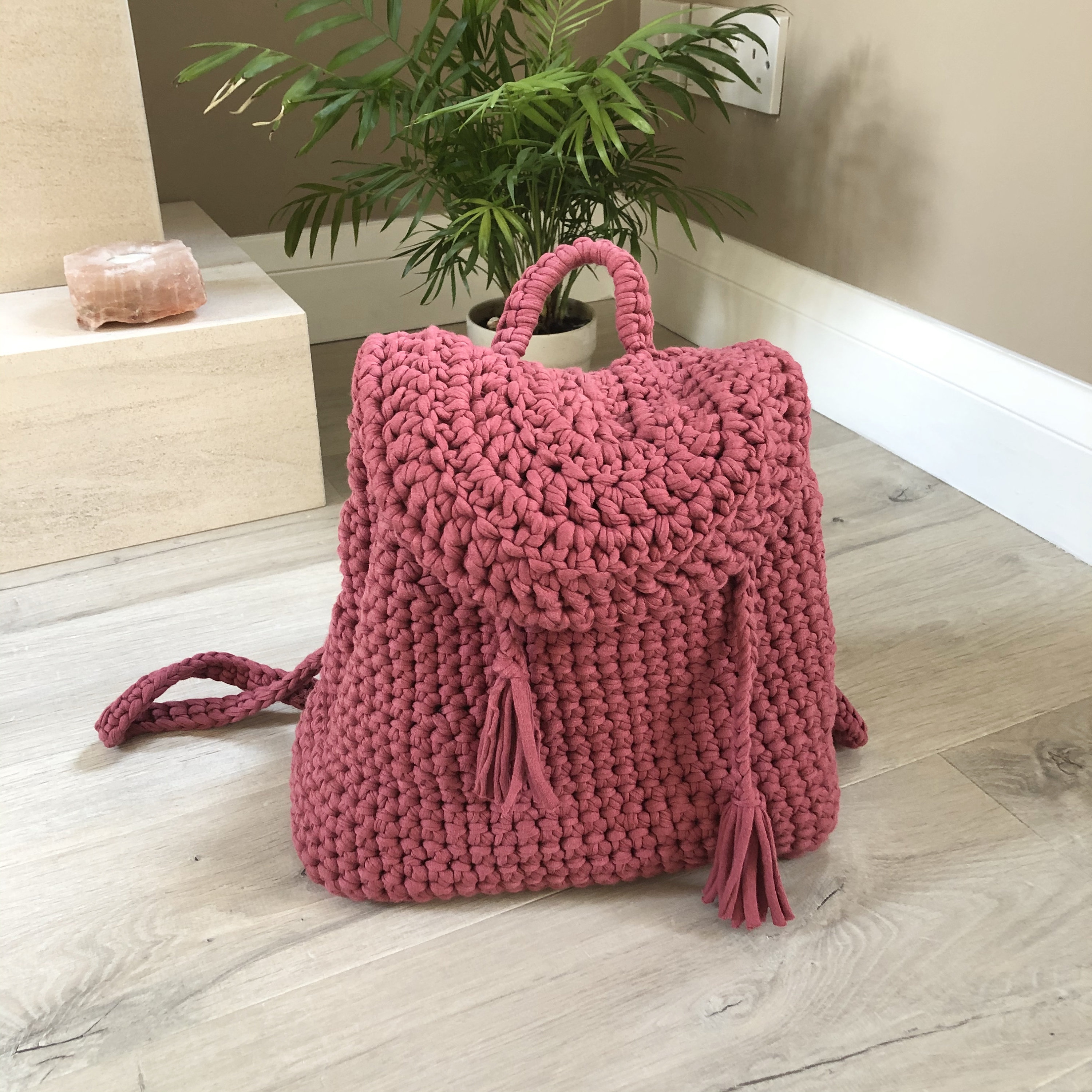 Crochet Backpack Etsy