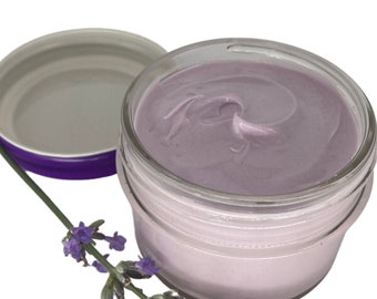 Lavender Body Butter, Pure Shea Butter Moisturizer, Perfect for Organic Skincare Lovers, Ideal Natural Beauty Gift