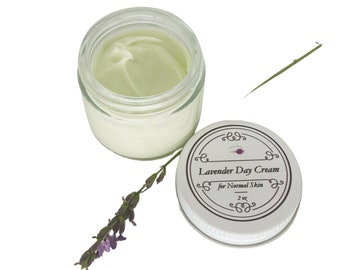 Lavender Day Cream, Normal Skin Cream, Eco Friendly Skincare