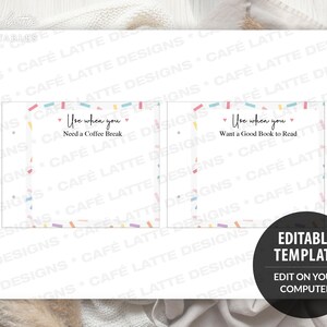 Birthday gift card holder booklet, Happy birthday multiple gift card holder printable template, Birthday gift card coupon book booklet DIY, Original Birthday gift ideas, Unique Birthday gift ideas, Thoughtful Birthday gifts for best friends BFF teens family and friends, Birthday pink confetti digital Coffee gift card holder, Birthday confetti gift card pages instant download, Gifts for her woman women girls girlfriend and wife