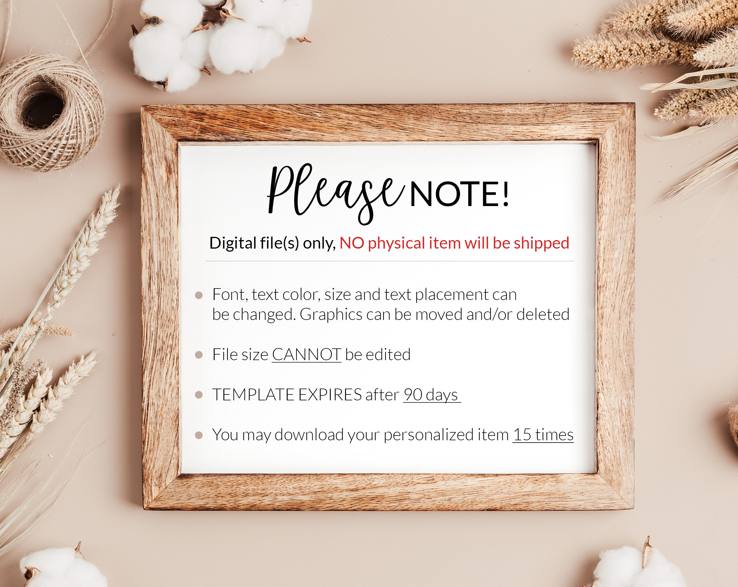 Massage Gift Certificate Editable Template, Personalized Massage Gift