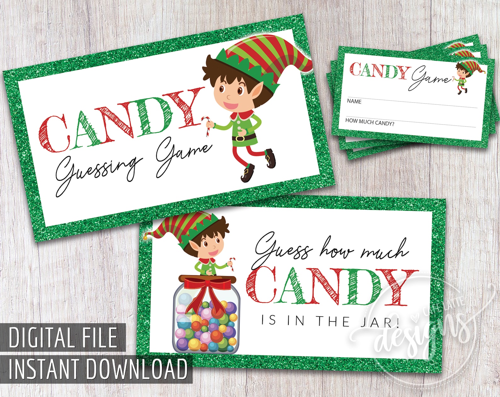 CHRISTMAS Candy Guessing Game Printable Christmas Games Etsy christmas-candy-guessing-game-printable-how-many-candies-are-etsy