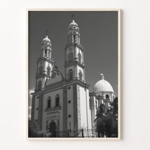 Impresión de mapa de Sinaloa, arte mural en blanco y negro, póster de México, fotografía de Sinaloa, decoración del hogar de Sinaloa, C19-440