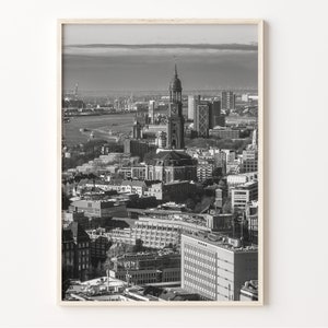 Glasgow Wall Art Print, zwart-wit poster Glasgow, Schotland foto, Glasgow Wall Decor, UK Art, Europa fotografie, C19-442