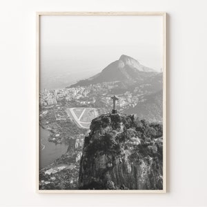Arte mural de Brasil, impresión en blanco y negro de Brasil, póster de Brasil, fotografía de Brasil, decoración de pared de Brasil, São Paulo, Brasilia, Estados Unidos, siglo XIX-101