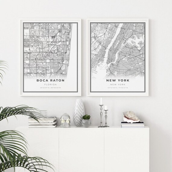 Florida Map Boca Raton Fl