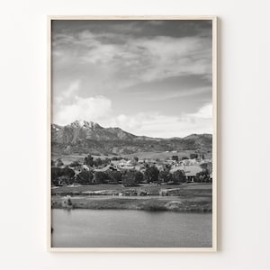 Mount Diablo Wall Art Print, Black and White Photo, California Poster, Mount Diablo Décor, USA, C19-462