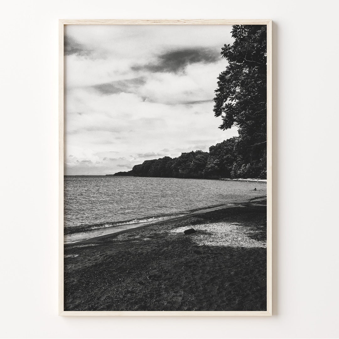 Lake Erie Black and White Photo Print: North America Wall Art - Etsy