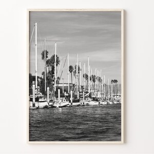 Oxnard Black and White Print, Oxnard Wall Art, California Poster, Oxnard Photo Decor, USA Wall Art, North America, C19-332