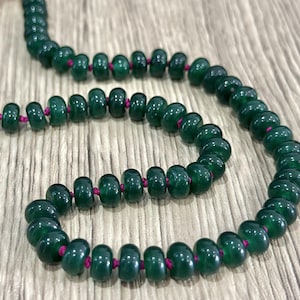 Unique Green jade necklace,Color Blocking Hand knotted choker necklace,statement necklace,Green bead necklace,mother necklace,women necklace