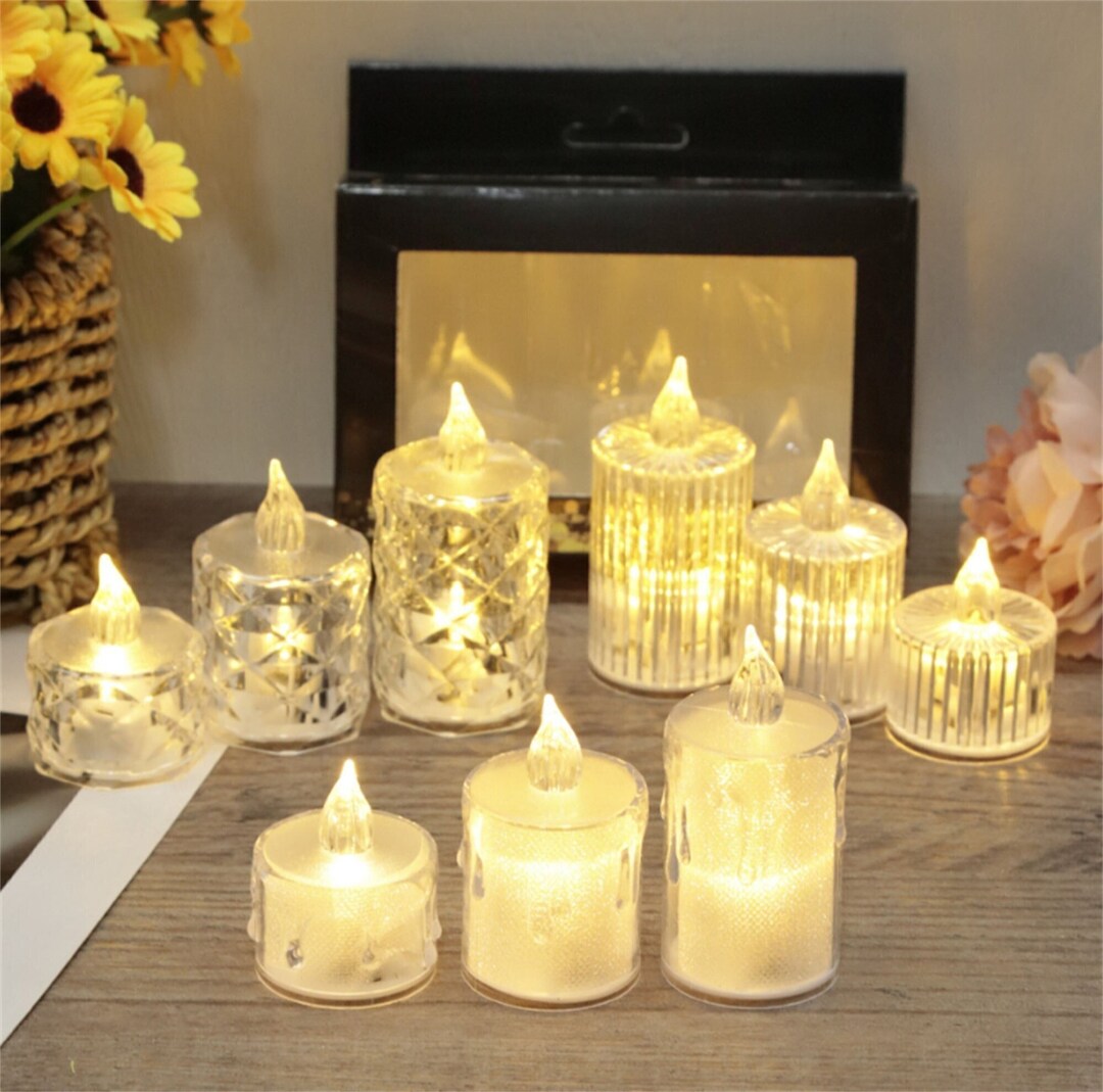 3pcs Flameless Led Candle,led Candles for Party Decor,battery Operated ...