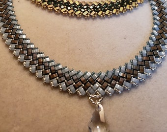 Half Tila Necklace