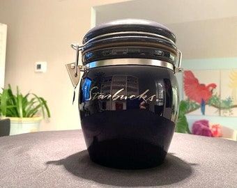 Starbucks Navy Blue Canister