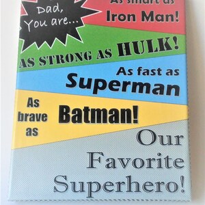 Dad Superhero Picture