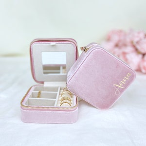 Personalised Travel Jewellery Box