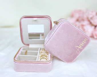 Personalised Travel Jewellery Box