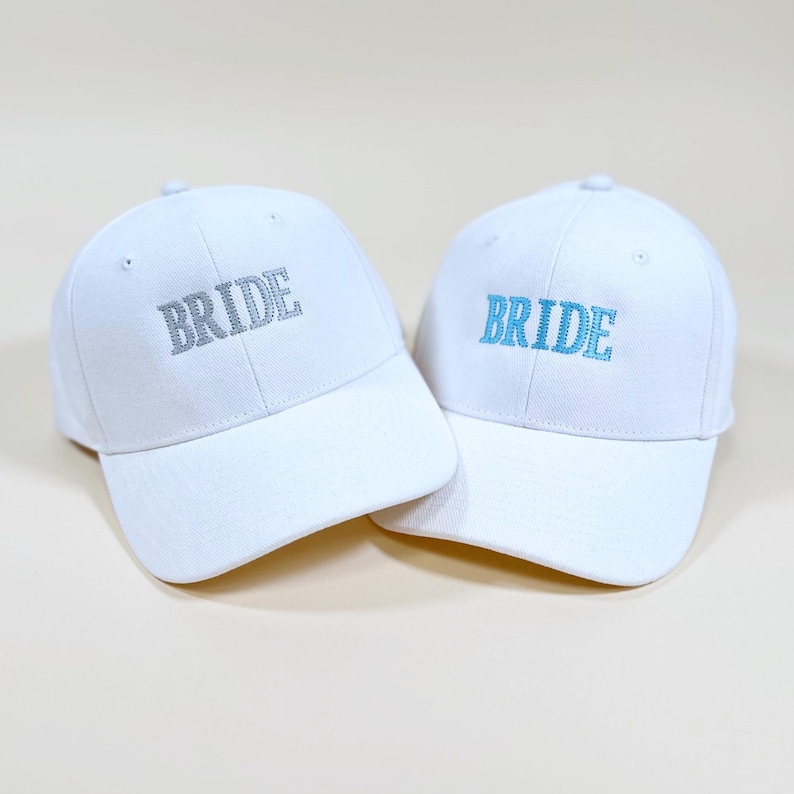 Personalized Bride Baseball Cap: Embroidered Cotton Hen Do Accessory image 7