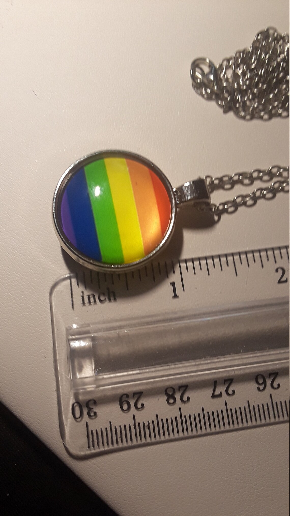 Gay Pride necklace Etsy