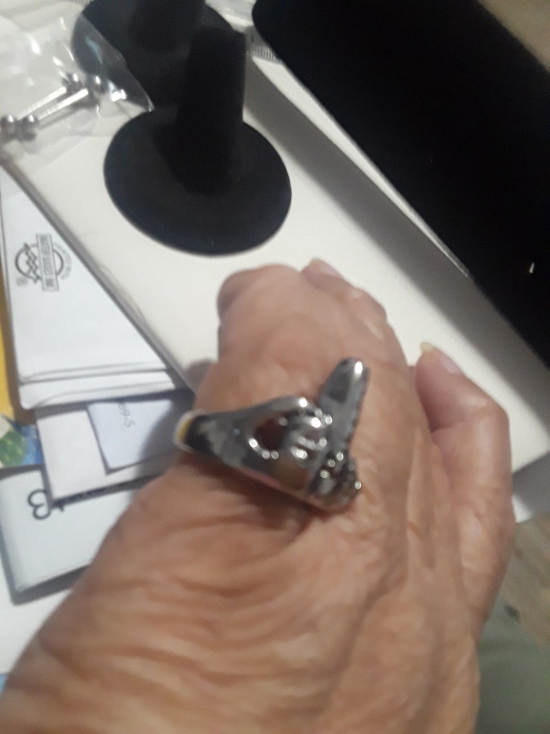 Middle Finger Ring Etsy