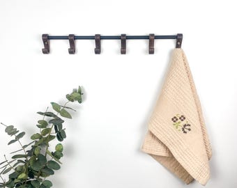 Coffee Cup Wall Rack – Wooden Kitchen Storage Organizer