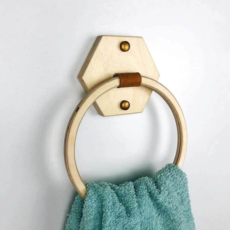 Hand Towel Holder - Etsy
