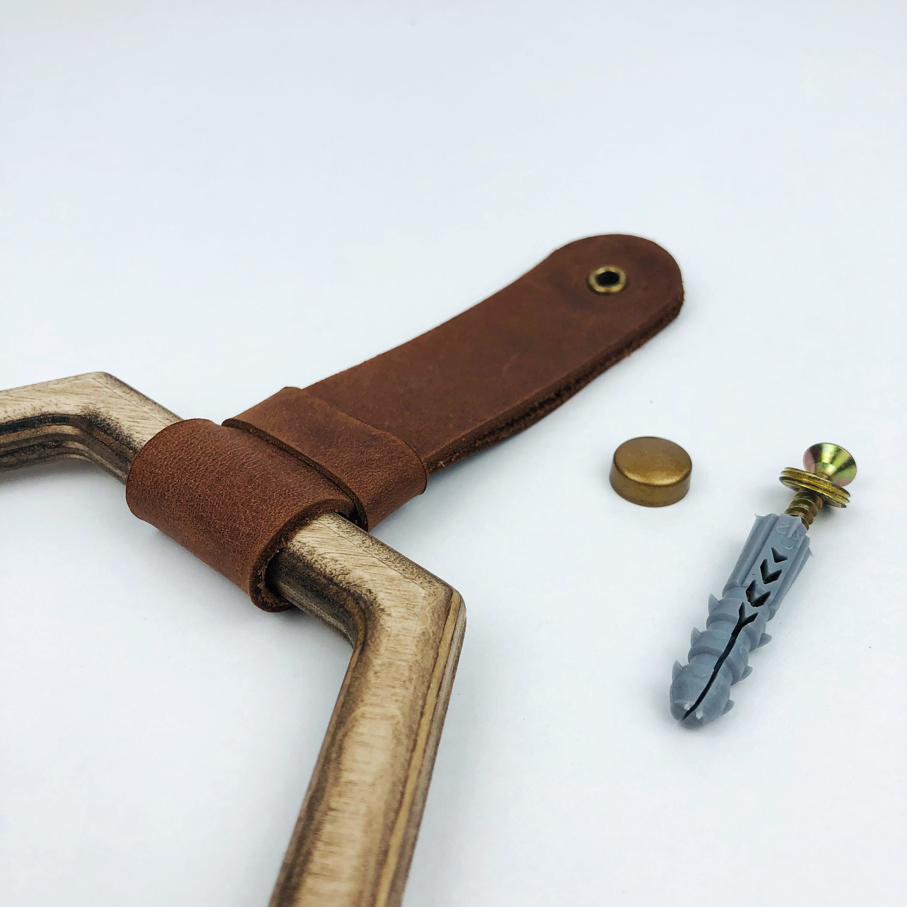 Hexagon Towel Ring for Bathroom Wooden Hand Towel Holder Etsy