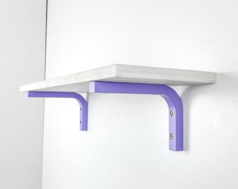Colorful Shelf Brackets – Wooden Supports for DIY Shelves