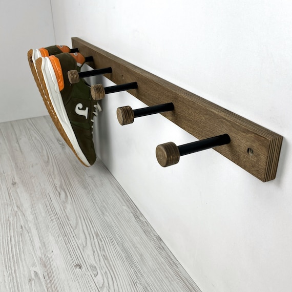 Shoe hooks wall hotsell