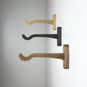 20cm Langer Holz-Wandhaken zum Aufhängen des Übertopfes | Moderne Zimmerpflanzenampel