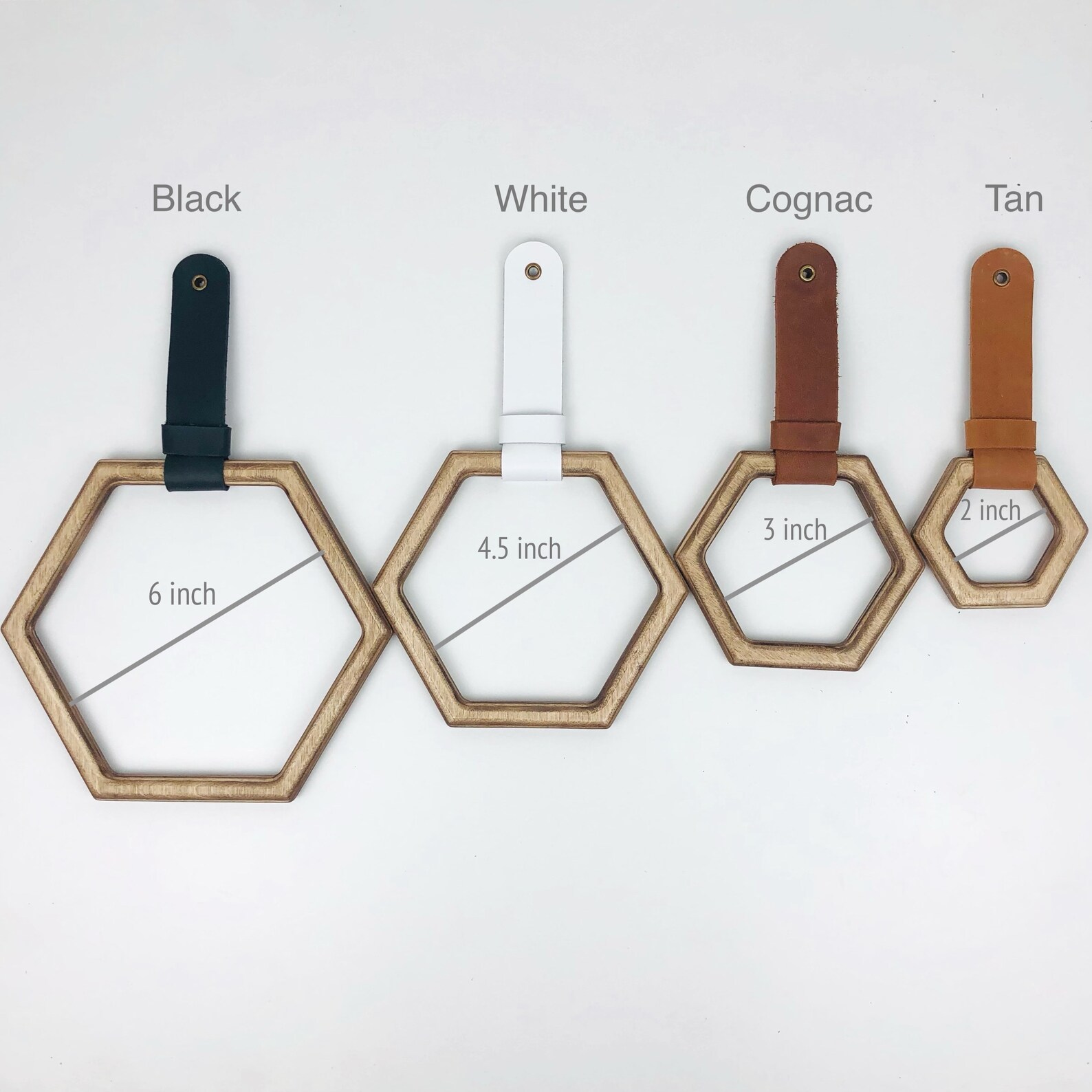 Hexagon Towel Ring for Bathroom Wooden Hand Towel Holder Etsy