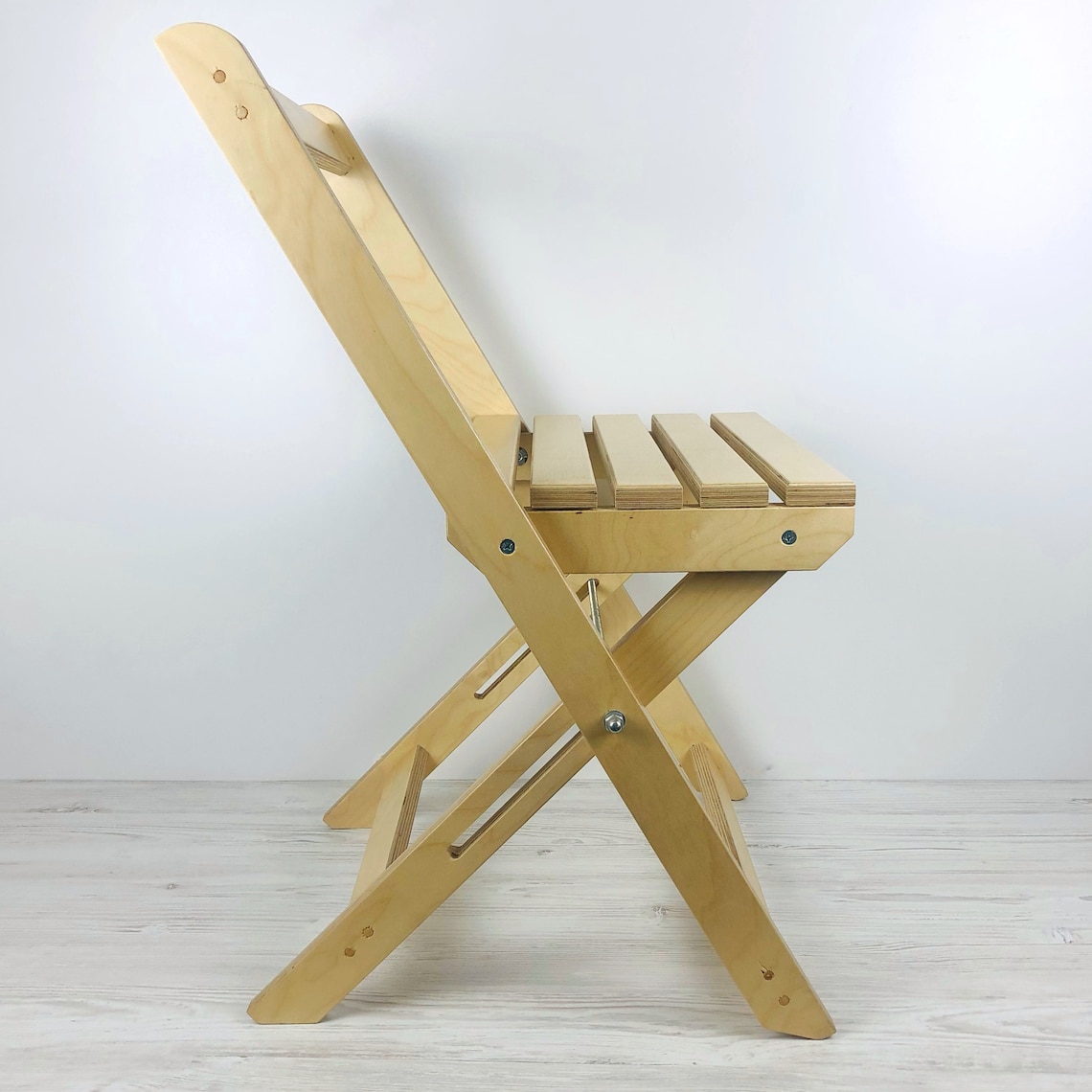 2er Set Holz Klappstuhl Outdoor Indoor Faltbare Holzstühle Etsy