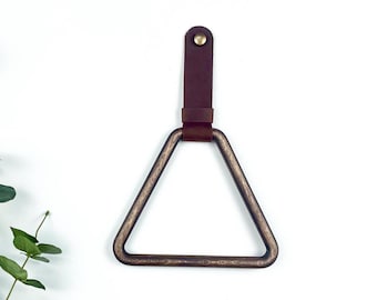Triangle Bathroom Towel Ring – Wall Mounted Hand Towel Holder